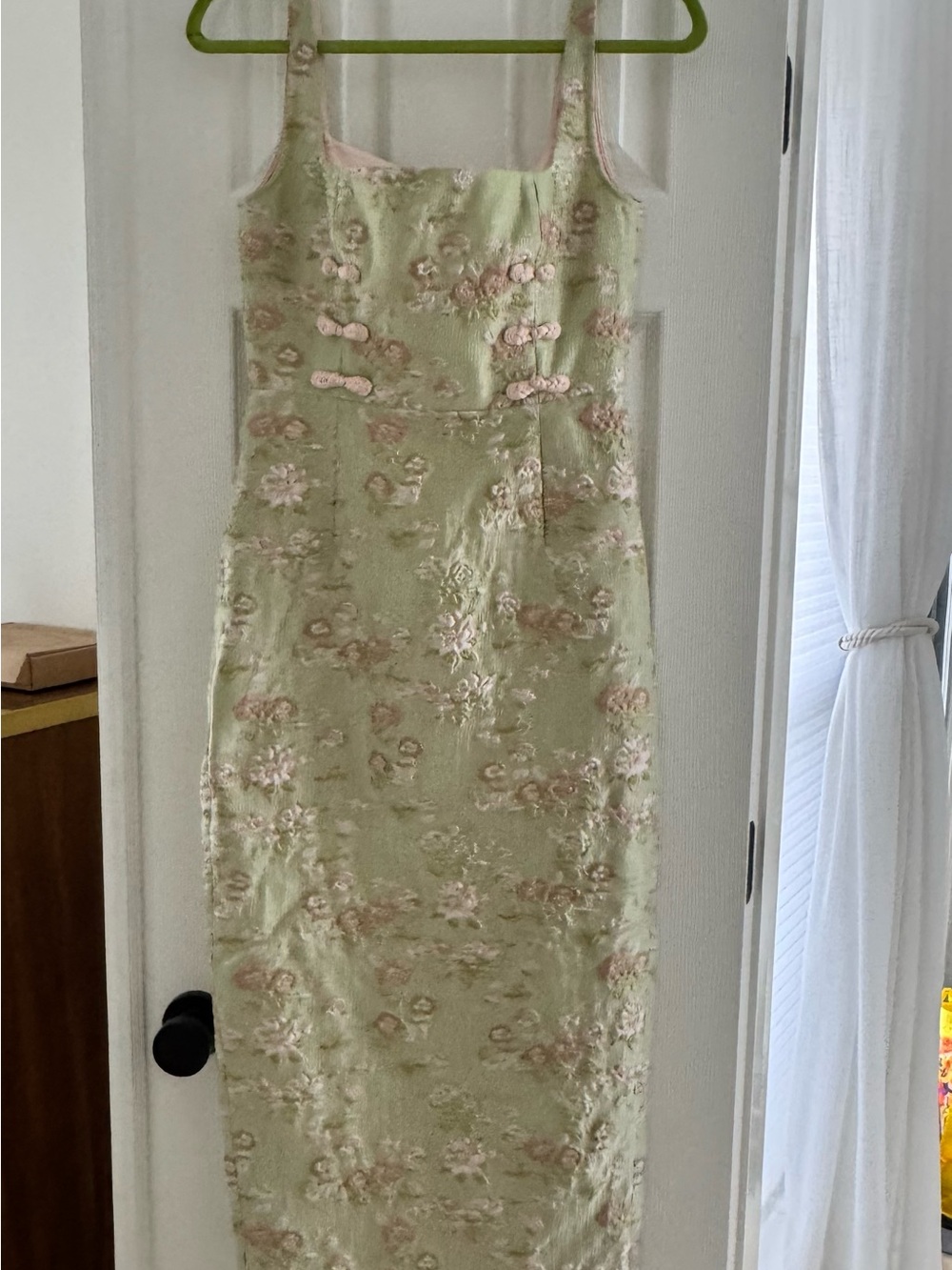 Sau Lee Alice Brocade Midi Dress - Picture 3 of 4